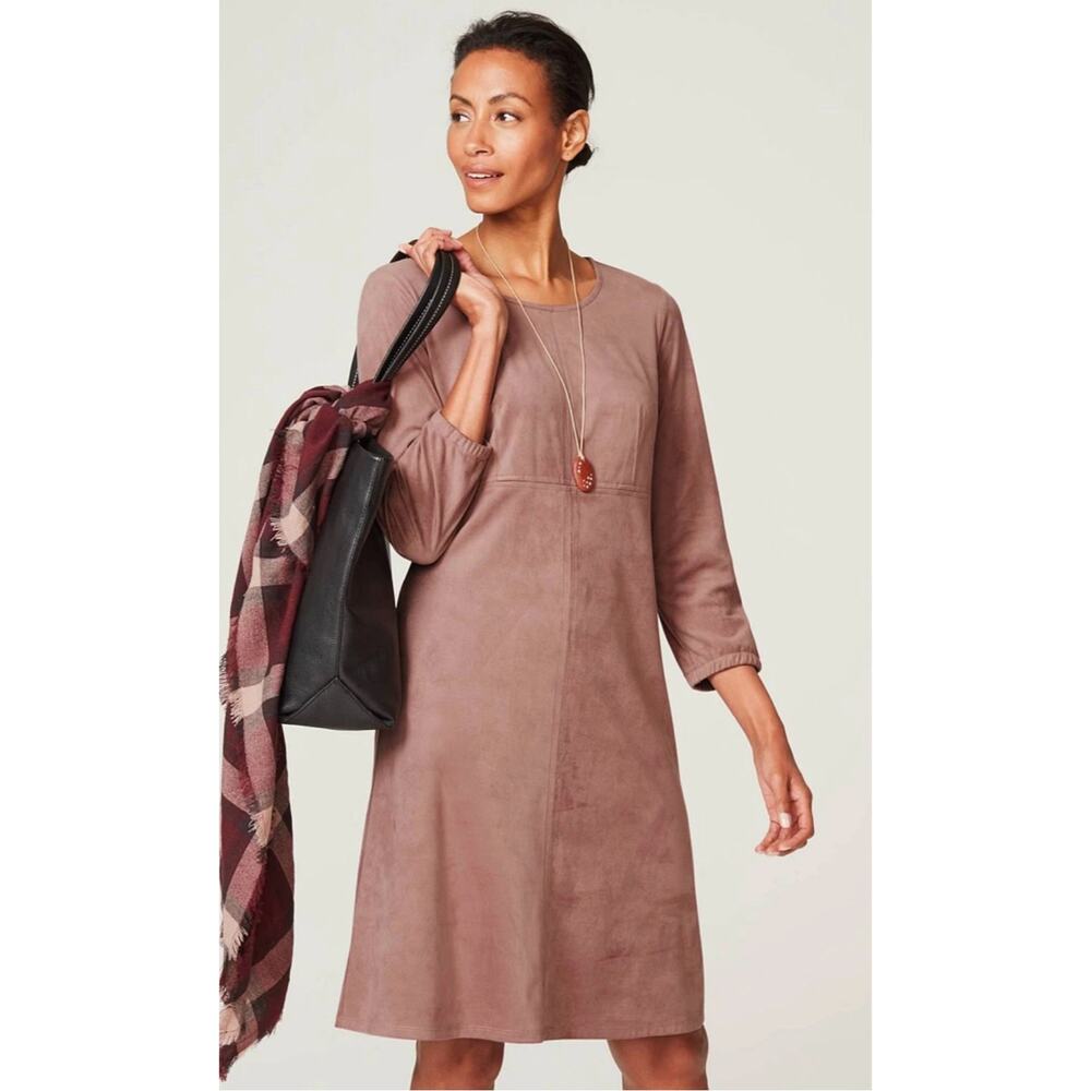 J. Jill Dusty Rose Midi Dress